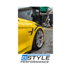 BMW M3 E90 E92 E93 GT4 RS Style Real Carbon Fiber Air Intake & Outlet Trim (Needs to be cut)