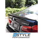 BMW 5 Series G30 F90 MP Style Gloss Black Rear Bumper Spoiler