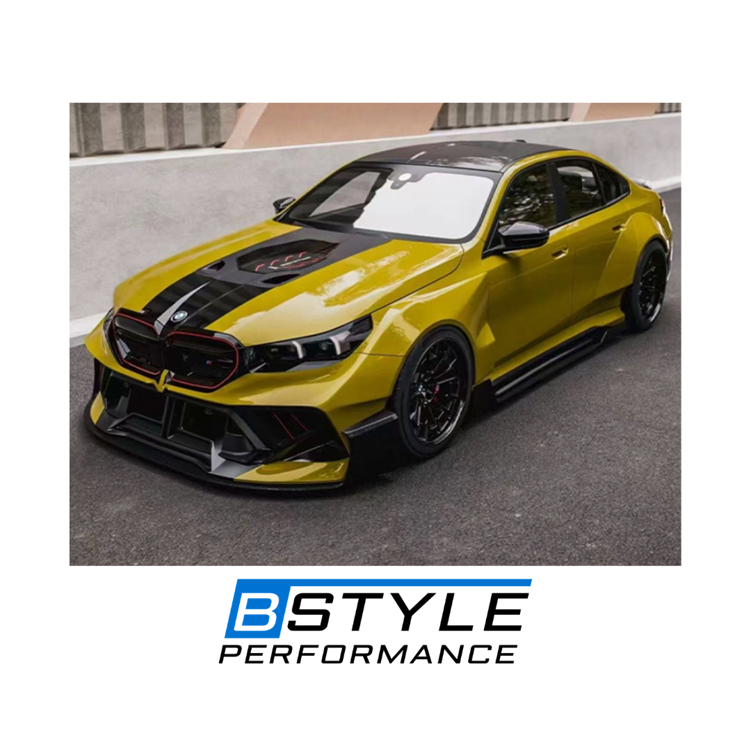 BMW G60 G61 G90 G99 Transparent Style Carbon Fiber Engine Hood