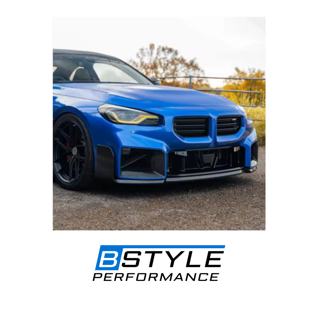 BMW G87 M2 MP Style Dry Carbon Fiber Air Duct Bumper Vents