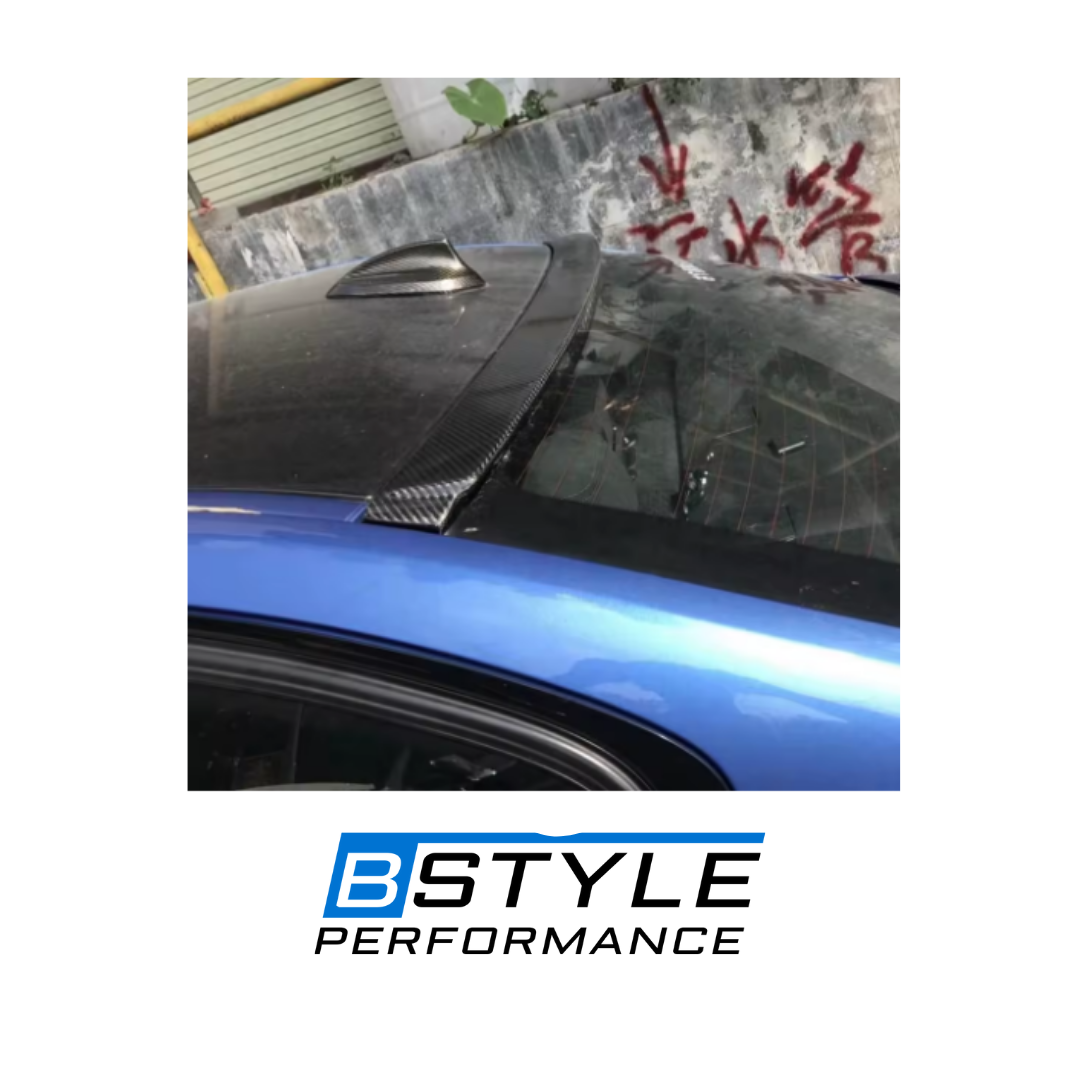 BMW 3 Series F30 F80 M3 Carbon Fiber Rear Roof Wing Spoiler