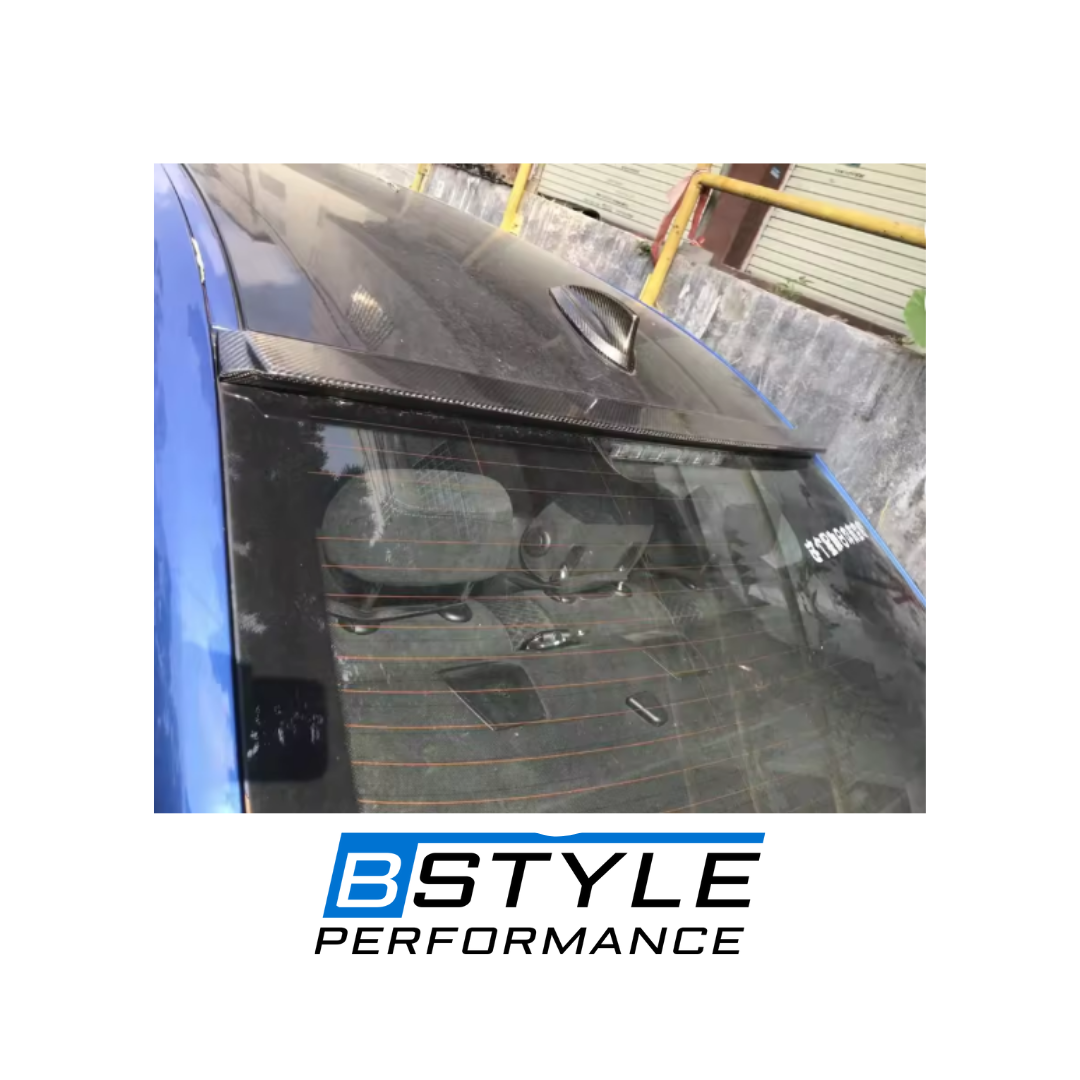 BMW 3 Series F30 F80 M3 Carbon Fiber Rear Roof Wing Spoiler