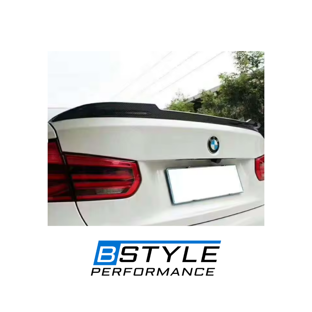 BMW F30 F80 M3 CS-Style Dry Carbon Fiber Rear Trunk Spoiler