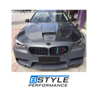BMW 5 Series F10 ST Style Wet Carbon Fiber Hood