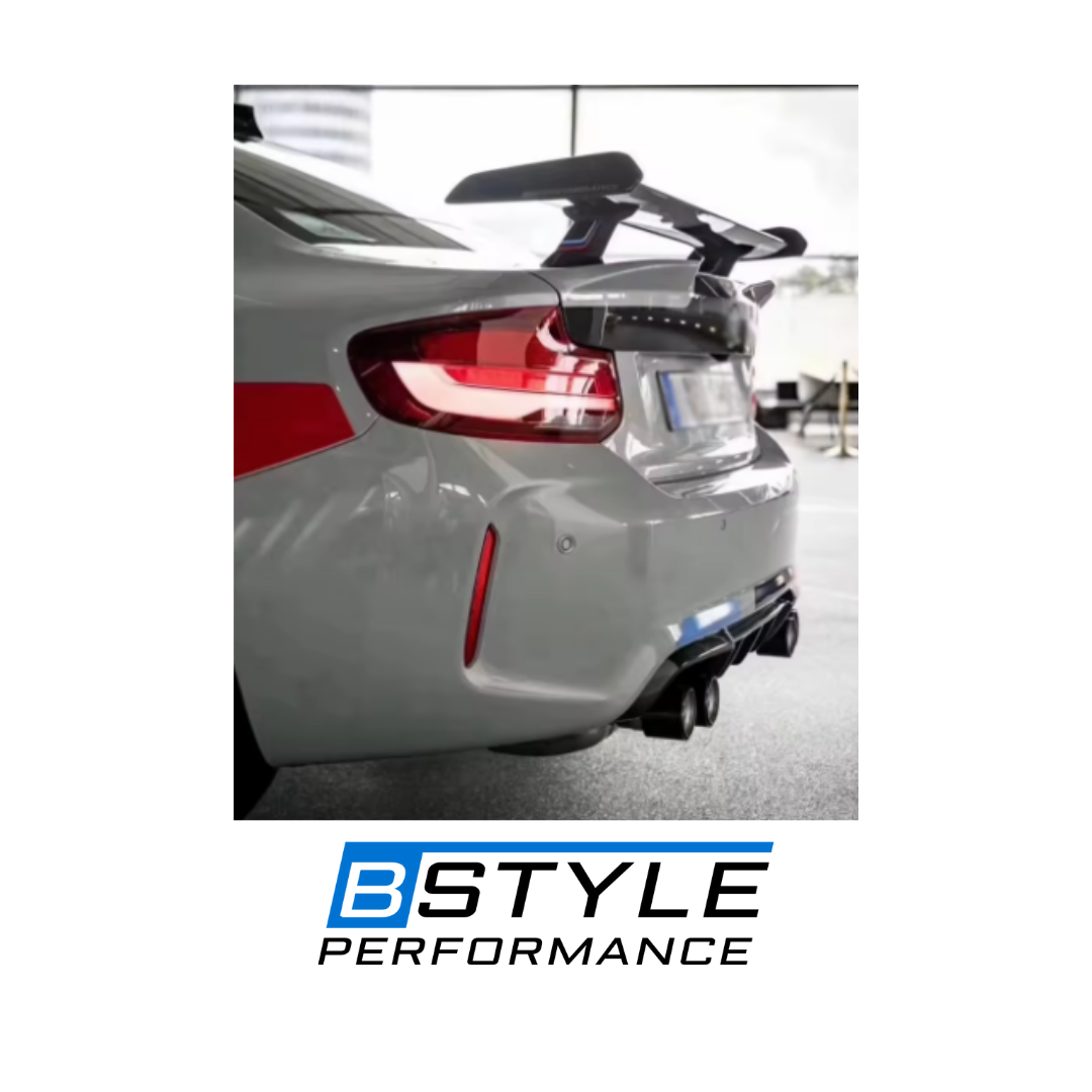 BMW 3 Series F30 MP-Style Real Carbon Fiber Rear Trunk Spoiler