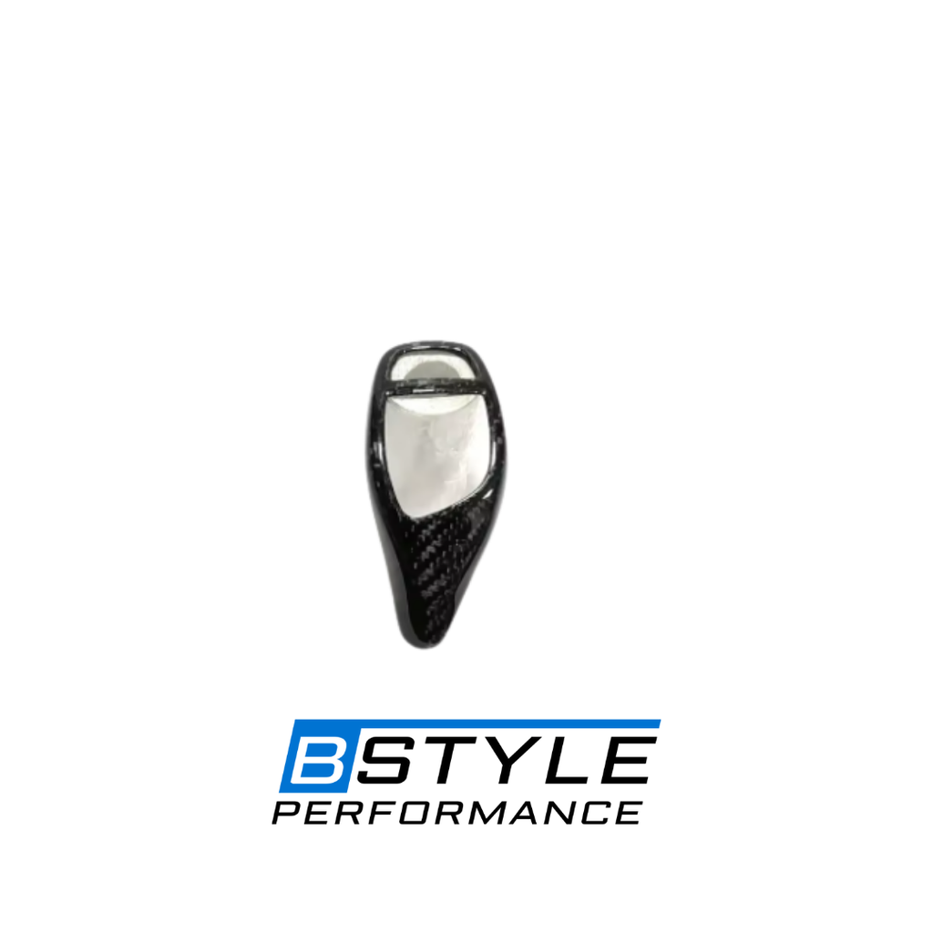 BMW 3 Series F30 RHD Carbon Fiber Gear Shift Knob & Console Panel Frame Set