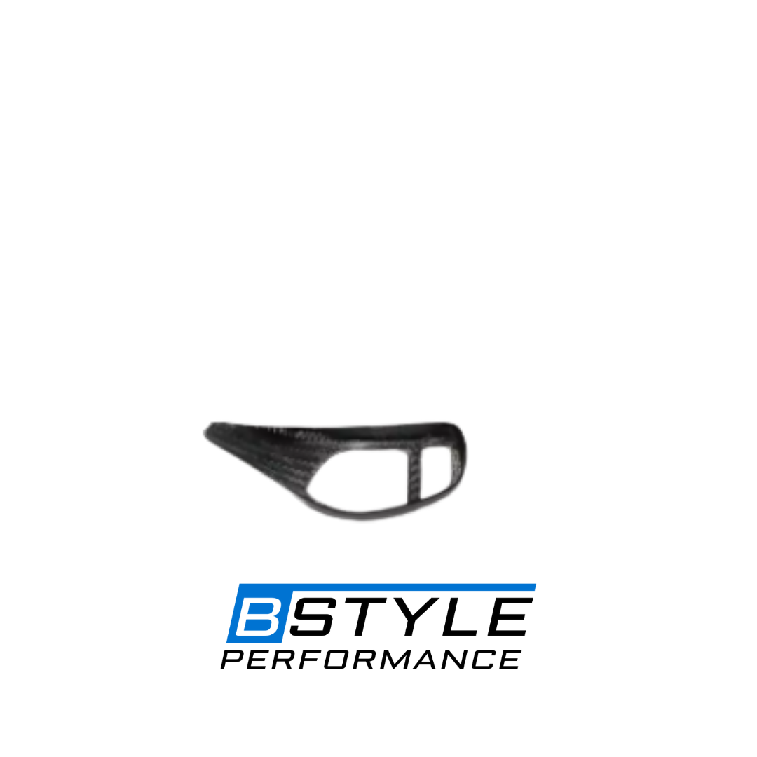 BMW 3 Series F30 RHD Carbon Fiber Gear Shift Knob & Console Panel Frame Set