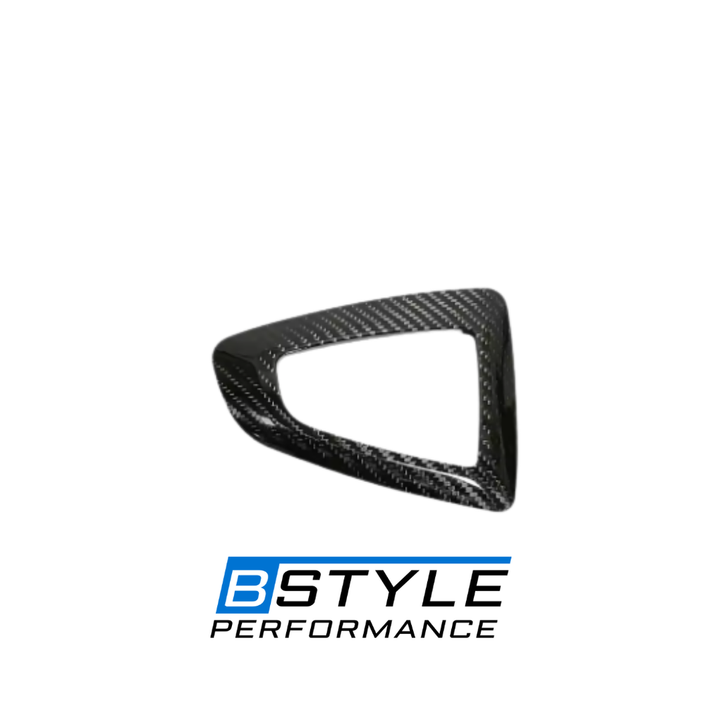 BMW 3 Series F30 RHD Carbon Fiber Gear Shift Knob & Console Panel Frame Set