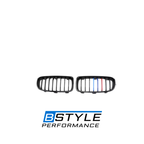 BMW 3 Series F30 F35 Front Bumper Kidney Grille - Gloss Black ABS