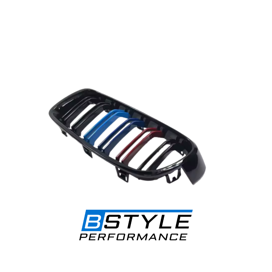 BMW 3 Series F30 F35 Carbon Fiber Front Grille with M-Color Slats