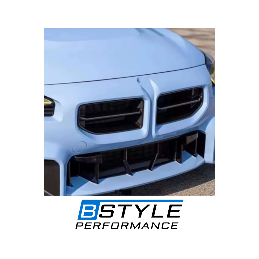 BMW G87 M2 MP Style Dry Carbon Fiber Front Bumper Grill