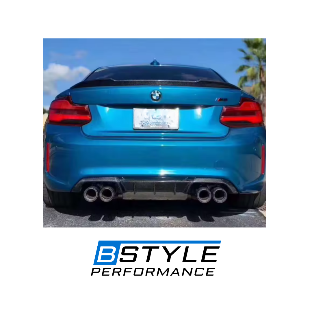 Carbon Fiber CS Type Rear Spoiler for BMW M2 F87 F22 M2C