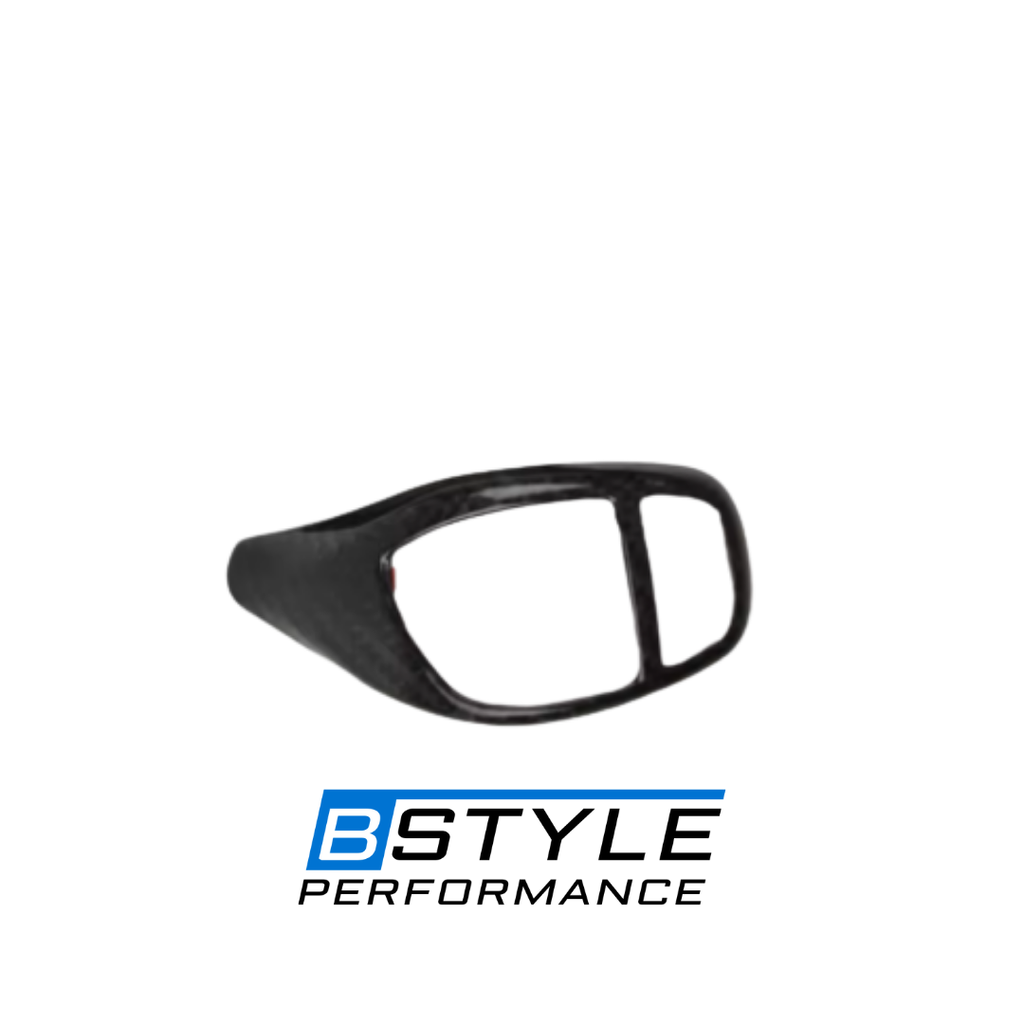 BMW 3 Series F30 RHD Carbon Fiber Gearbox Knob Add-on Cover