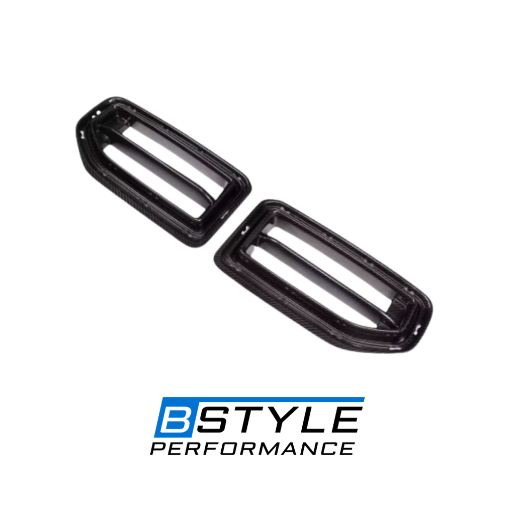 BMW G87 M2 MP Style Dry Carbon Fiber Front Bumper Grill