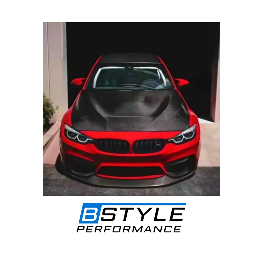 BMW M2 M3 M4 F80 F82 F83 GTS Style Carbon Fiber Engine Hood