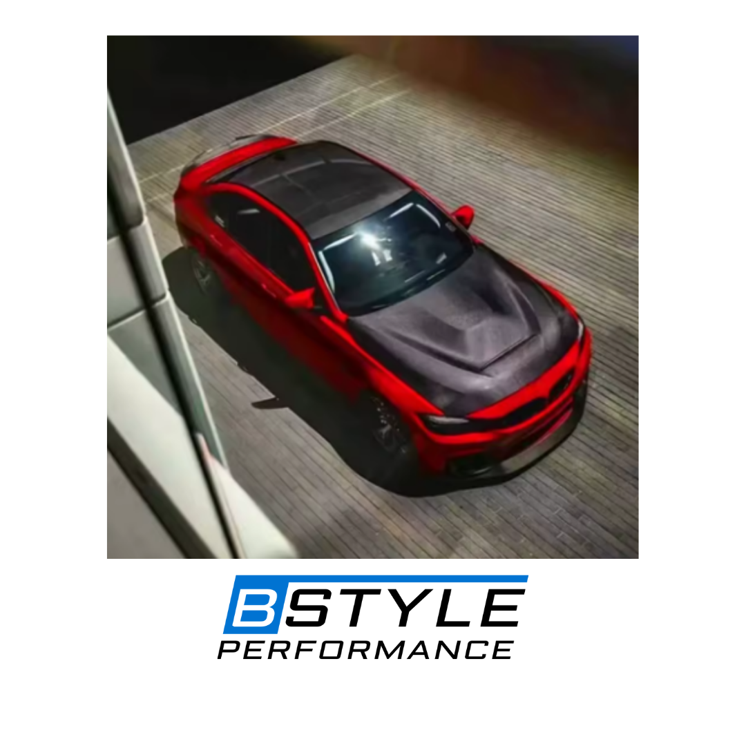BMW M2 M3 M4 F80 F82 F83 GTS Style Carbon Fiber Engine Hood
