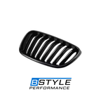 BMW F22 Gloss Black M-Color Single Slat Front Grilles
