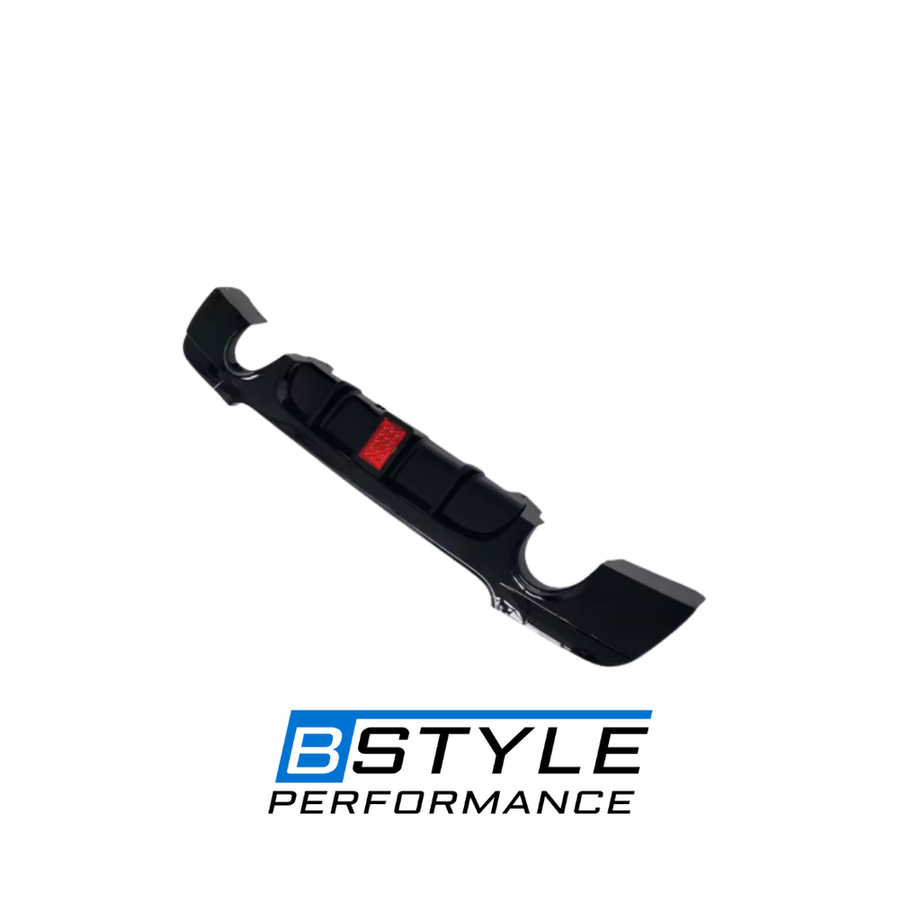 BMW 3 Series E90 M-Sport MP-Style Gloss Black Rear Bumper Diffuser (2004-2011)