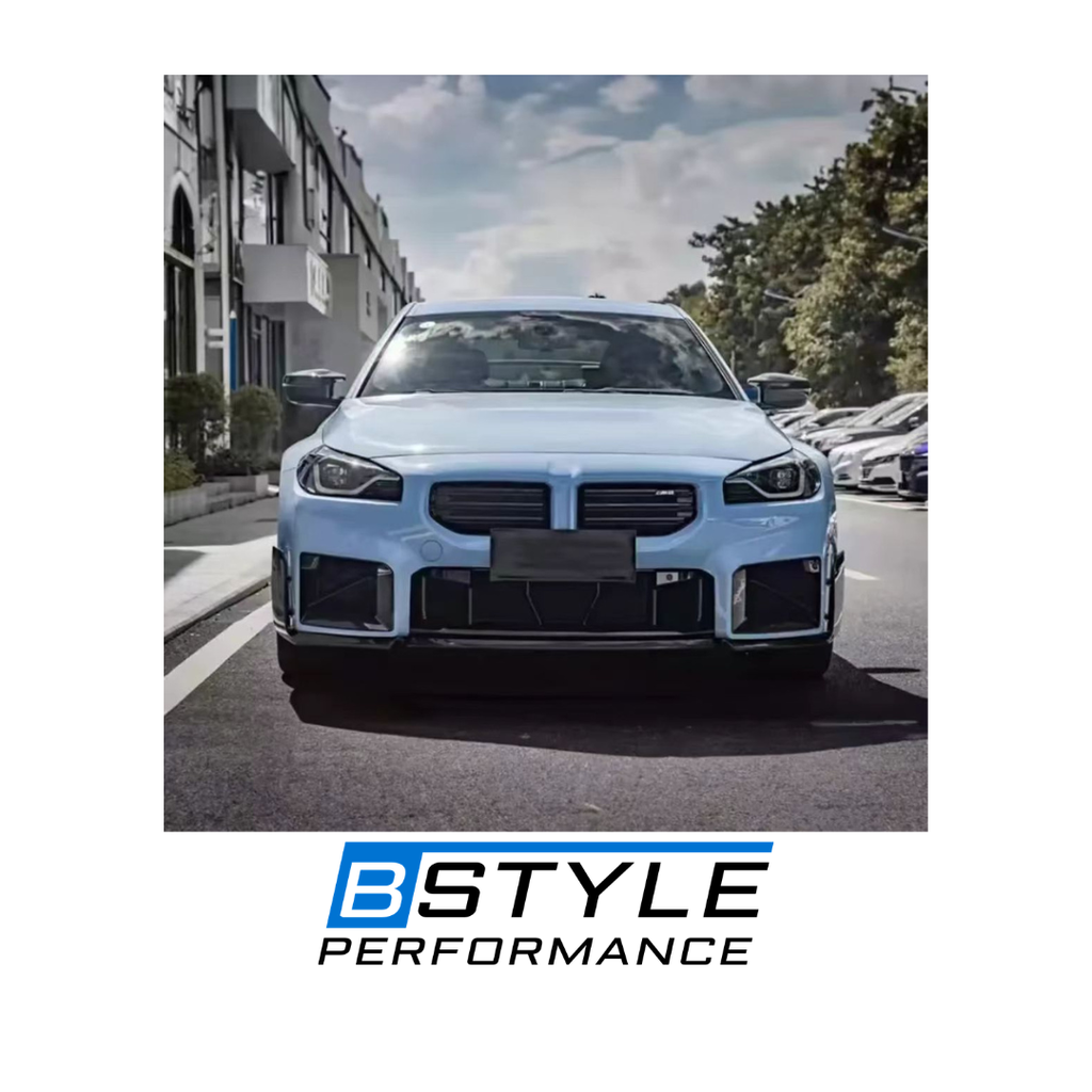 BMW M2 G87 MP Style OEM Dry Carbon Fiber Front Bumper Lip Splitter