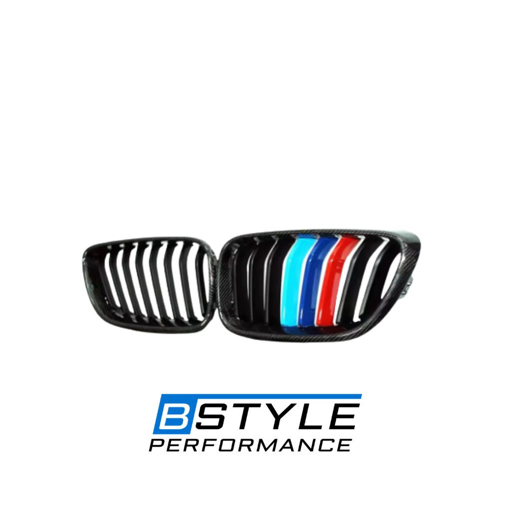 BMW F22 F23 Carbon Fiber Front Bumper Grille