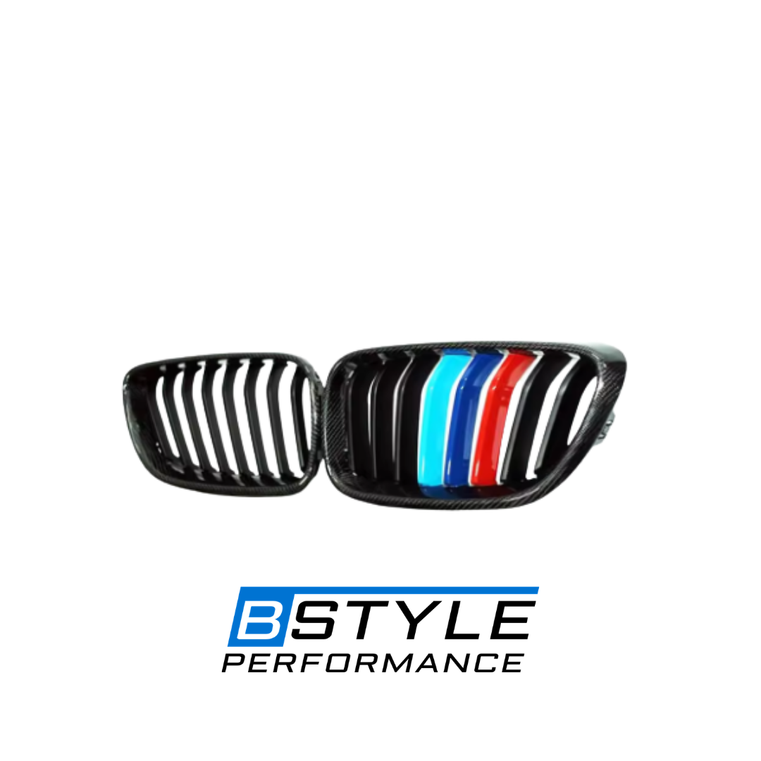 BMW F22 F23 Carbon Fiber Front Bumper Grille