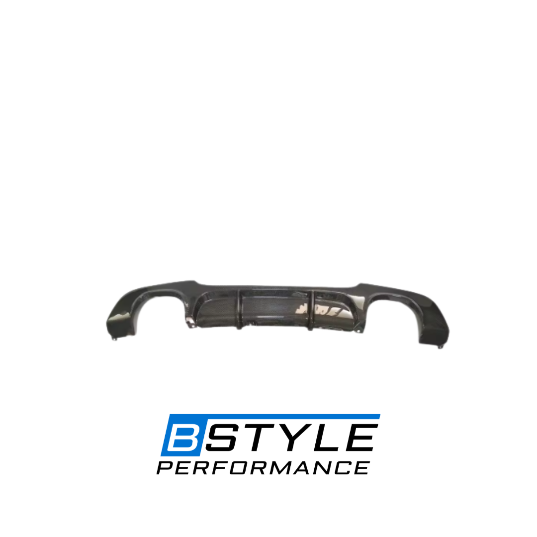 BMW 3 Series E90 Sedan Carbon Fiber Rear Bumper Diffuser