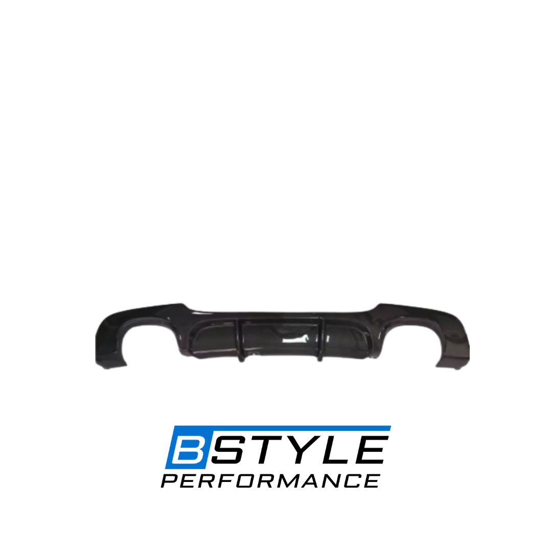 BMW 3 Series E90 Sedan Carbon Fiber Rear Bumper Diffuser