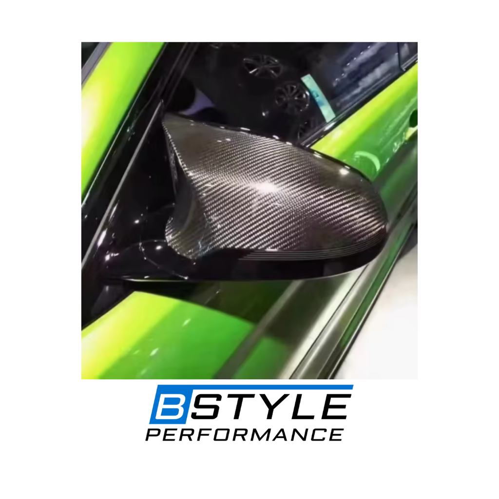 BMW F80 M3 F82 F83 M4 Real Carbon Fiber Replacement Side Mirror Covers (Pair)