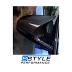 BMW F80 M3 F82 F83 M4 Real Carbon Fiber Replacement Side Mirror Covers (Pair)