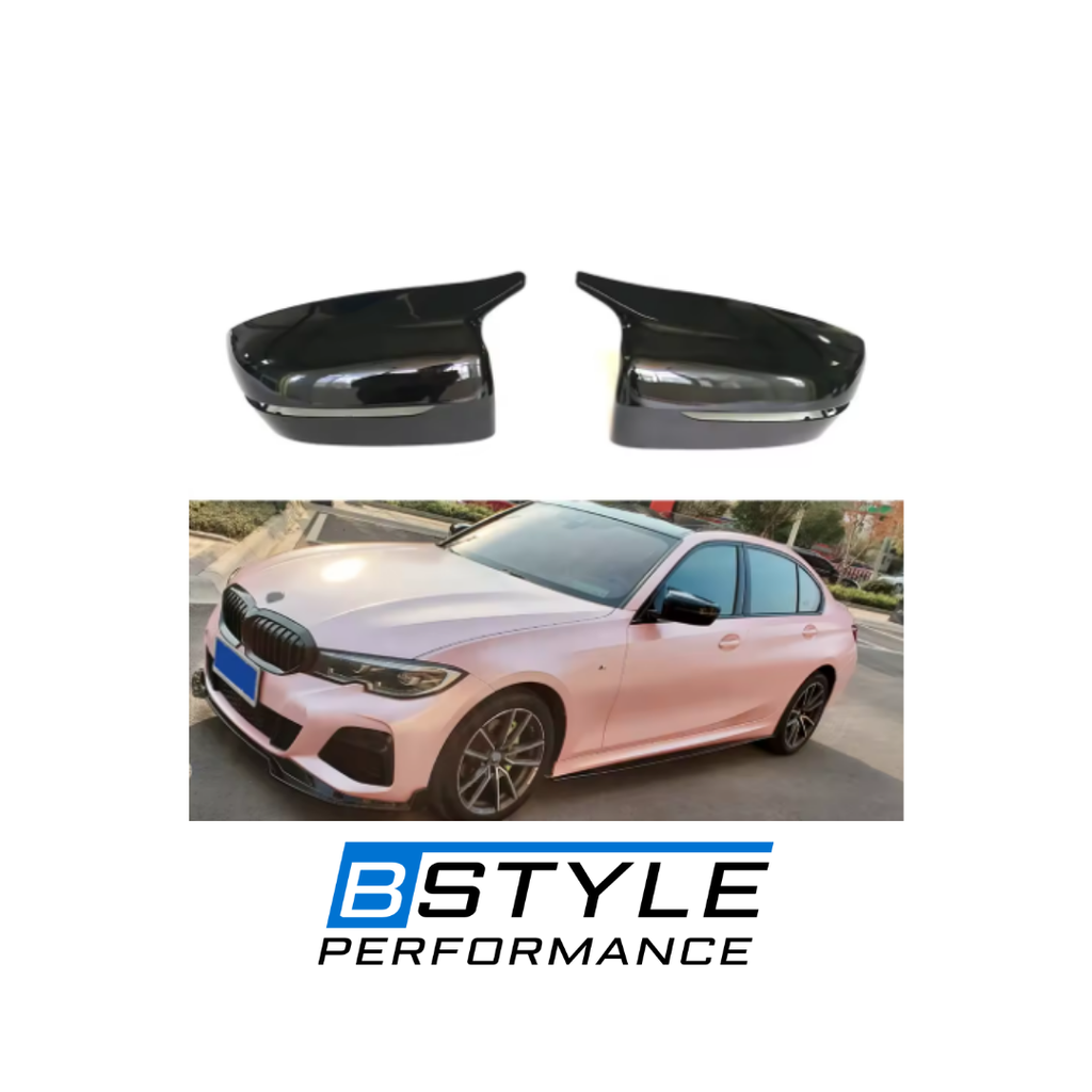 BMW 3 Series G20 G28 M-Look Gloss Black Side Mirror Cover Replacements