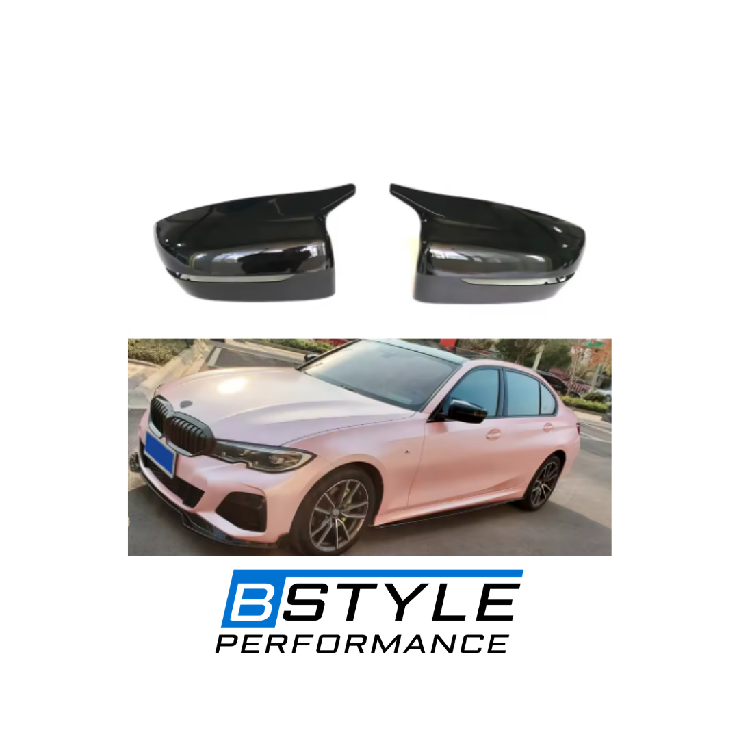 BMW 3 Series G20 G28 M-Look Gloss Black Side Mirror Cover Replacements