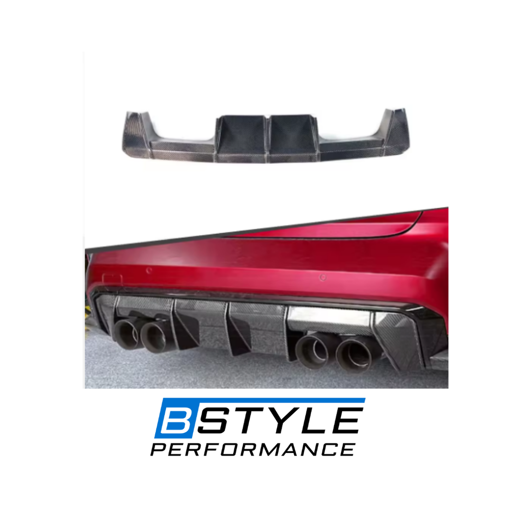 BMW M3 G80 M4 G82 G83 European-Style Carbon Fiber Rear Bumper Diffuser Lip