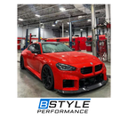 BMW G87 M2 MHC Style Dry Carbon Fiber Front Bumper Lip