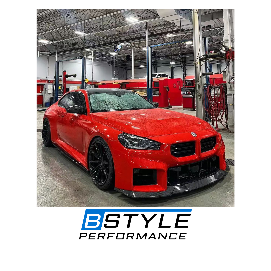 BMW G87 M2 MHC Style Dry Carbon Fiber Front Bumper Lip