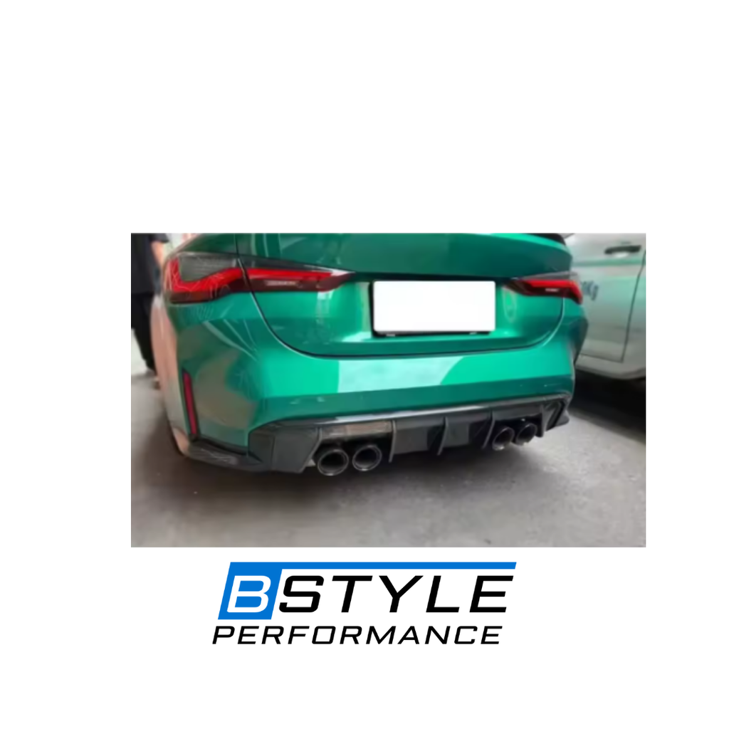 BMW M3 G80 M4 G82 G83 European-Style Carbon Fiber Rear Bumper Diffuser Lip