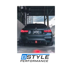 BMW M3 F80 M4 F82 F83 Carbon Fiber Rear Bumper Side Splitters