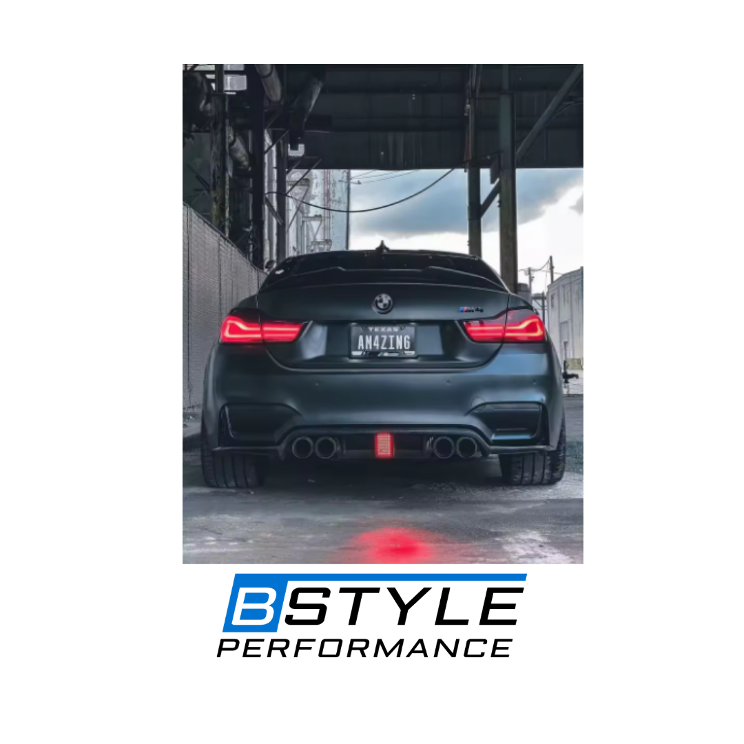 BMW M3 F80 M4 F82 F83 Carbon Fiber Rear Bumper Side Splitters
