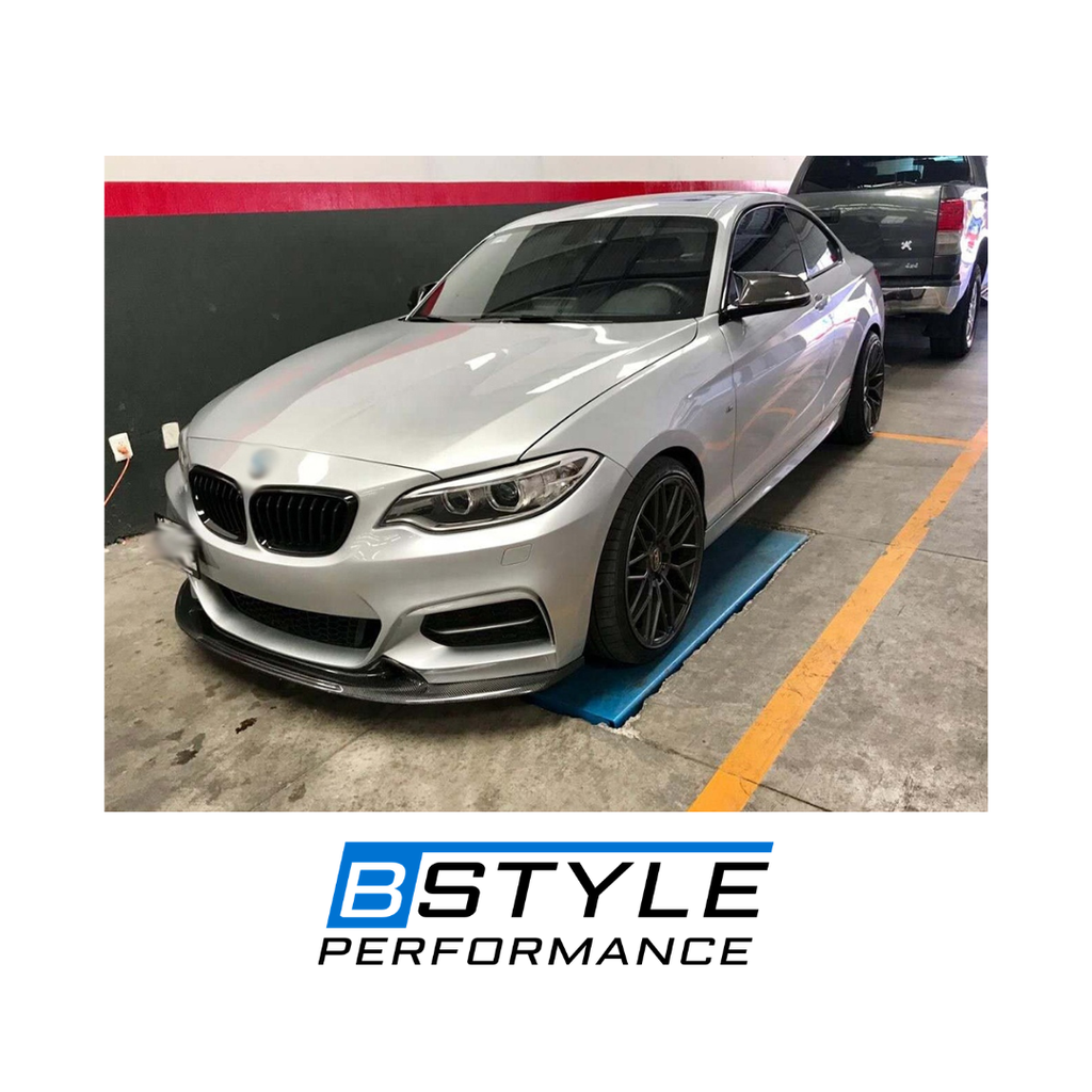 BMW 2 Series F22 M Sport Carbon Fiber Front Bumper Lip