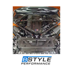 BMW G80 M3 G82 G83 M4 G87 M2 Dry Carbon Fiber Engine Brace & Water Tank Cover Set