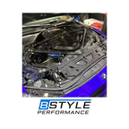 BMW G80 M3 G82 G83 M4 G87 M2 Dry Carbon Fiber Engine Brace & Water Tank Cover Set