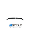 BMW 3 Series F30 Sedan Carbon Fiber Rear Bumper Side Splitters (Pair)
