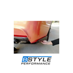 BMW 3 Series F30 Sedan Carbon Fiber Rear Bumper Side Splitters (Pair)