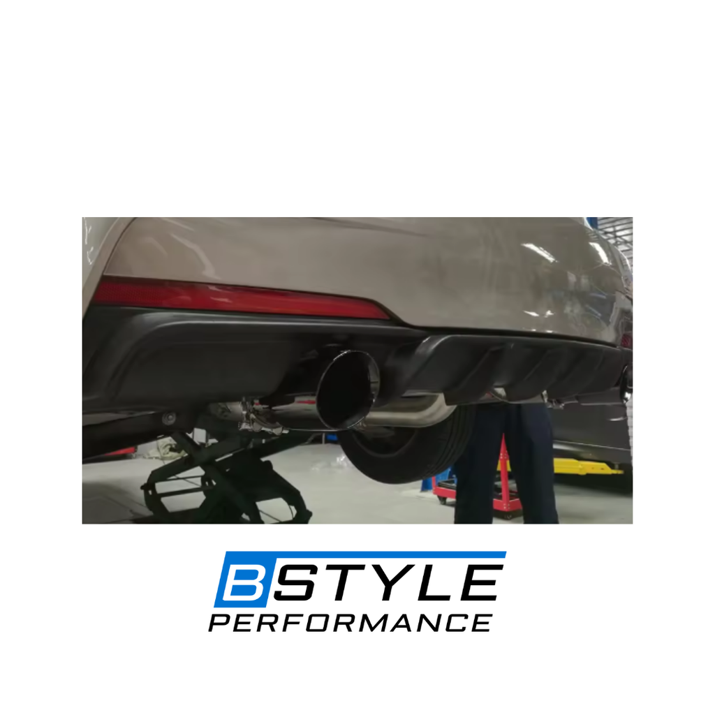 BMW 3 Series F30 F35 M-Performance Style Matte Black Rear Bumper Diffuser