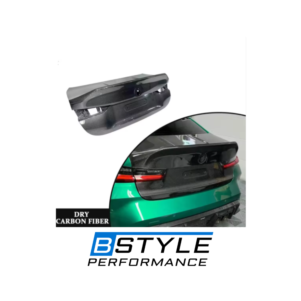 BMW G82 M4 CSL Style Dry Carbon Fiber Trunk Lid