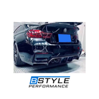BMW M3 F80 M4 F82 F83 V-Style 3-Piece Carbon Fiber Rear Diffuser Set