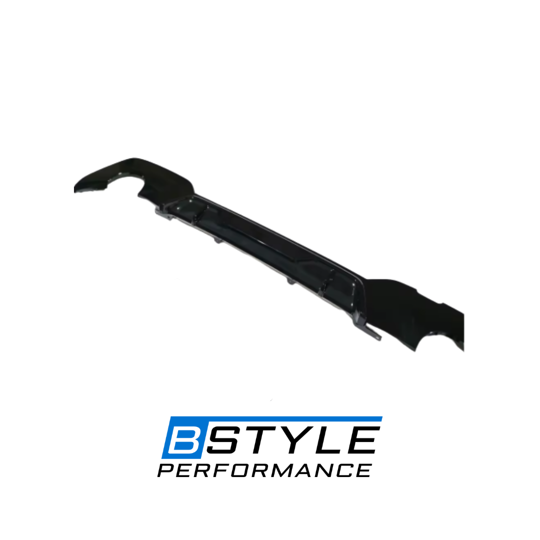BMW 3 Series G20 G28 M-Performance Style Gloss Black Rear Bumper Diffuser