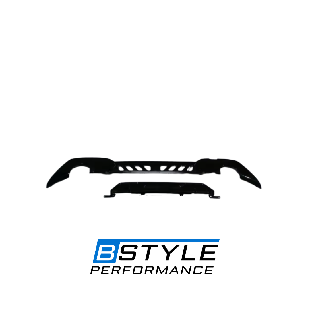 BMW 3 Series G20 G28 M-Performance Style Gloss Black Rear Bumper Diffuser