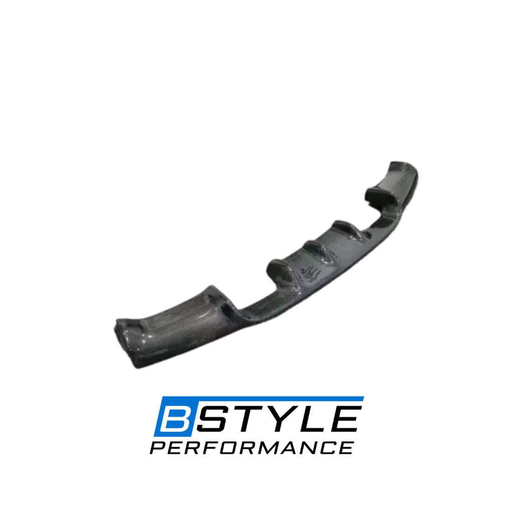 BMW 3 Series E90 M3-Style Carbon Fiber Rear Bumper Diffuser