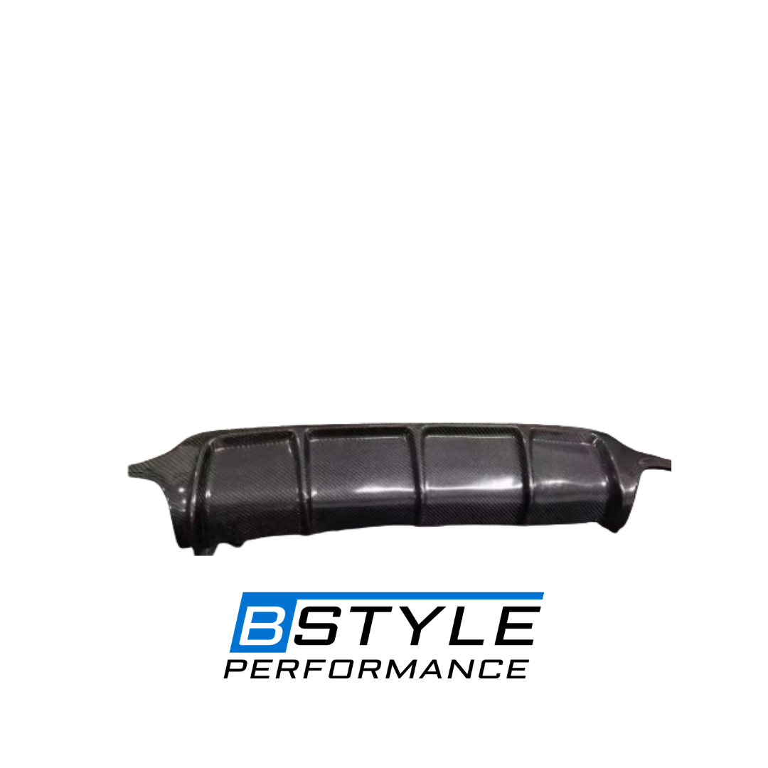 BMW 4 Series F32 F33 F36 M-Performance Style Carbon Fiber Rear Diffuser