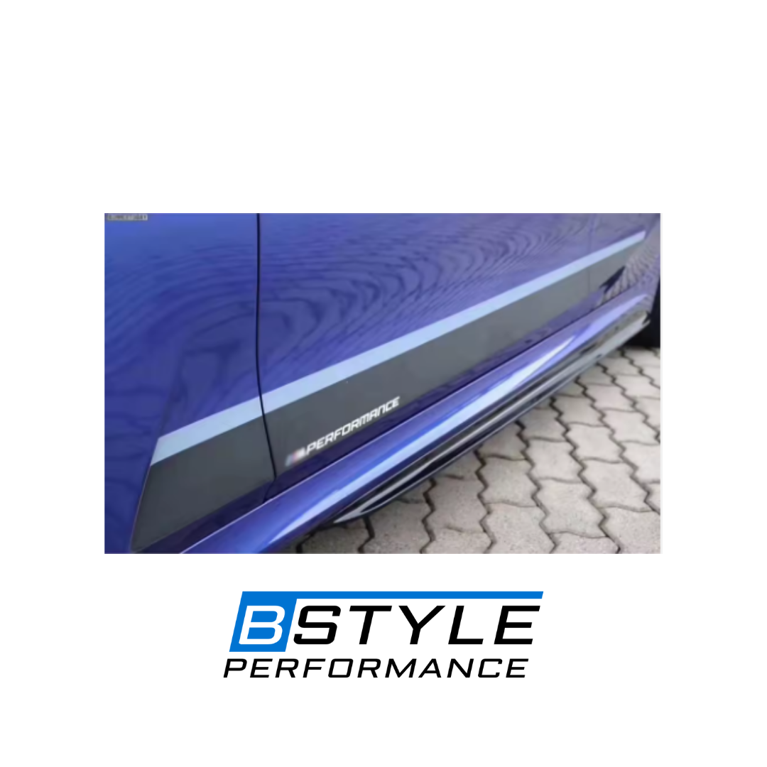 BMW 3 Series G20 G28 M-Performance Style Side Door Skirt Vinyl Decals